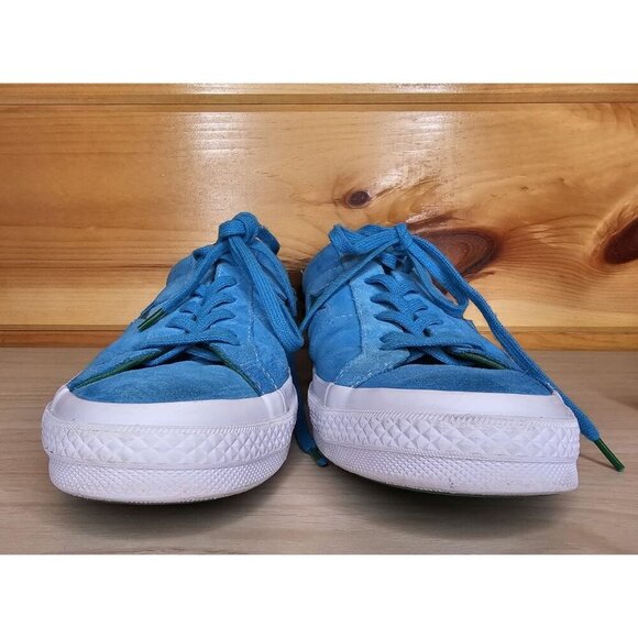 Converse One Star Low Top Pinstripe Unisex Size Men’s 10 Women’s 12 Green Teal - Picture 4 of 16